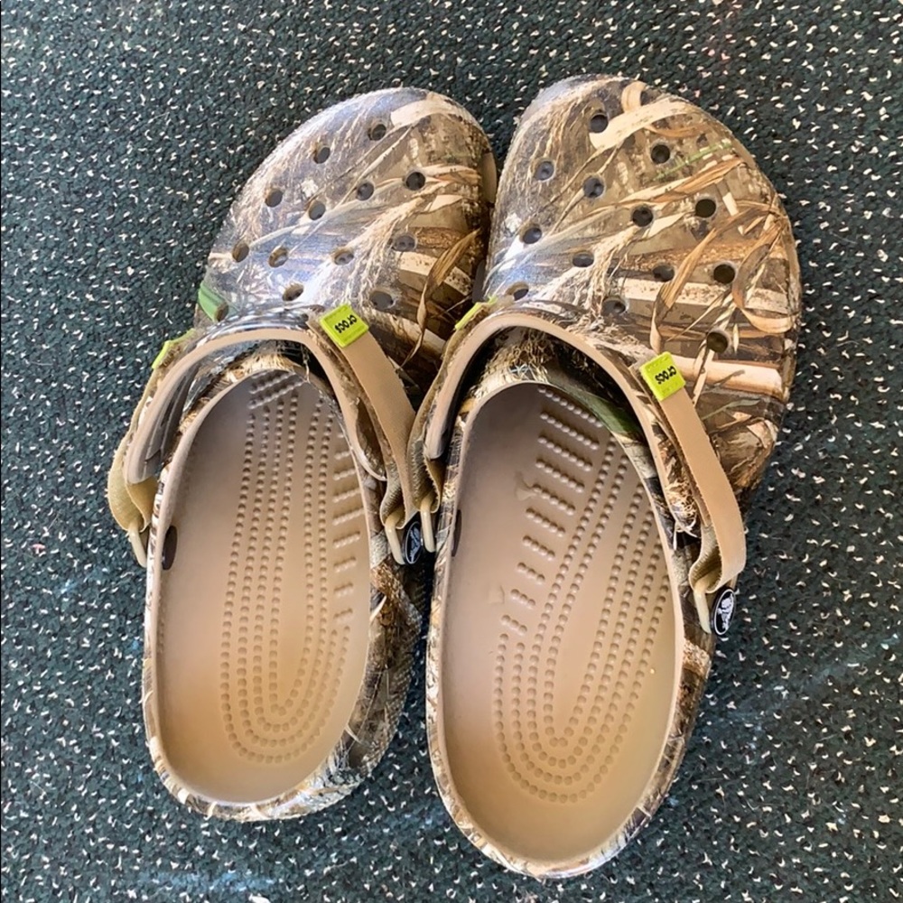 Camo Crocs
